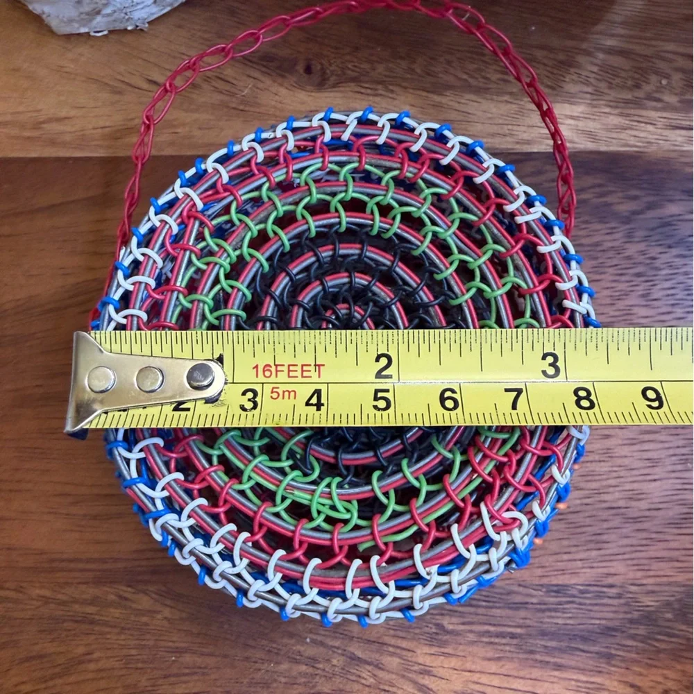 Vintage handwoven artisan